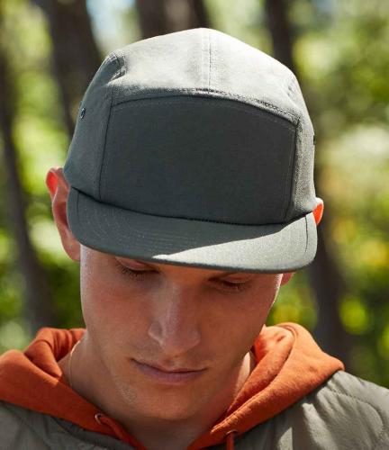 Beechfield Canvas 5 Panel Cap - OLI - ONE